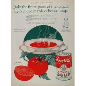  1926 Campbells Tomato Soup Kid Clown Original Print Ad 