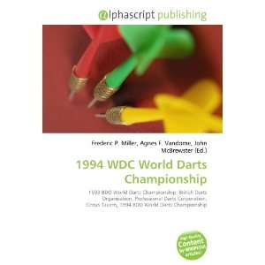1994 WDC World Darts Championship Frederic P. Miller, Agnes F 