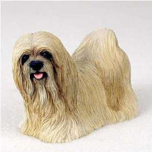  Lhasa Apso, Blonde Original Dog Figurine (4in 5in 