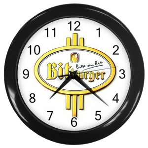  Bitburger Premium Beer Logo New Wall Clock Size 10 Free 