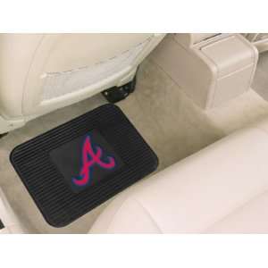  Atlanta Braves Heavy Duty Vinyl Rear Seat Car Utility Mat 