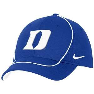 Nike Duke Blue Devils Royal Blue Coaches Dri Fit Hat 