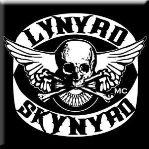  Lynyrd Skynyrd B&W Logo sew on cloth patch