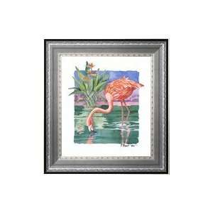 Flamingo Paradise Repose by Paul Brent 10x11