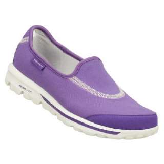 Athletics Skechers Fitness Womens Go Walk Purple Shoes 