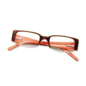  Green & Orange 1.75 Magnification Reading Glasses Jewelry