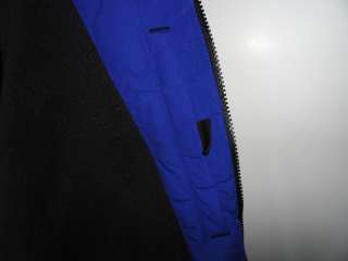 Timberland Mens Sz XL Blue Fleece Lined Nylon Jacket  