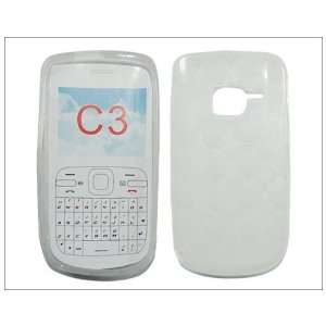    TPU Silicone Case Cover for Nokia C3 C3 00 Clear Electronics