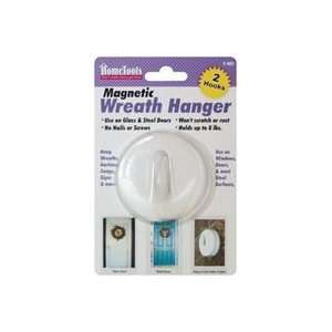  Magnetic Wreath Hanger 2 1/2 White 