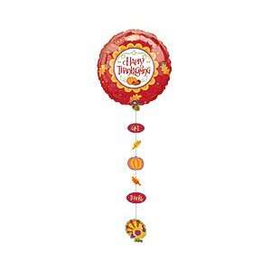   Thanksgiving Drop a line 24 Mylar Balloon