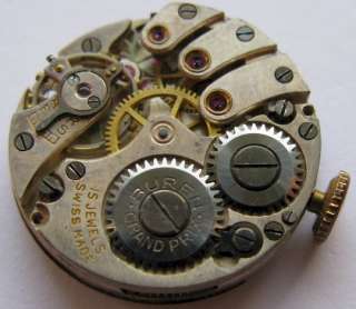 Diameter 19.7 mm watch movement for parts or project.