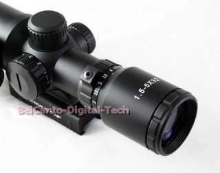 5x32 Red Green Illuminated Mil Dot Long Eye Relief CQB Rifle Scope 