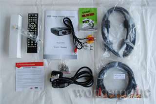 HD66 LCD Projektor / Beamer. Mit TV tuner, HDMI, Lampe  
