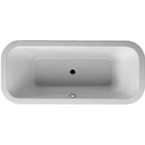 Duravit 706519 White 70.8 Freestanding Bathtub with Furniture Panels 