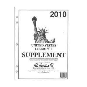  2010 United States Liberty 1 Stamp Album Supplement 