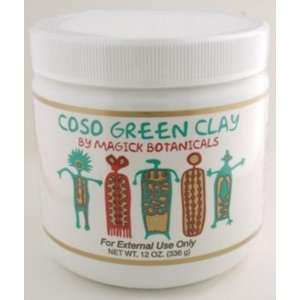  Mud Coso Green Clay 12 oz 12 Ounces Beauty