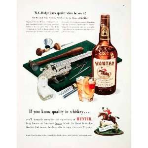   Kentucky Horse Gun Drink   Original Print Ad