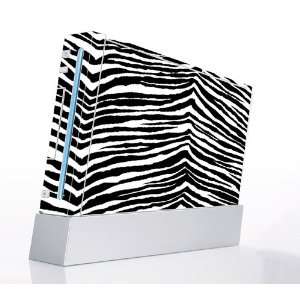 Black Zebra Skin Decorative Protector Skin Decal Sticker for Nintendo 