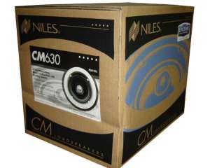 Niles CM630 FG01295 Pair 6 In Ceiling Loud Speaker NEW  
