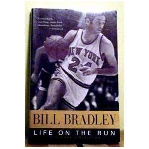  Bill Bradley autographed Life on the Run Soft Cover Book 