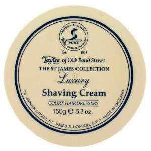 Taylors of Old Bond Street (Tobs8)   Luxury Shaving Cream 150g   Made 
