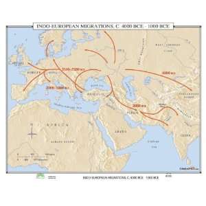   30251 105 Indo European Migrations, C 4000 1000 BCE