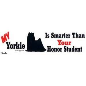  Smarter Yorkie Sticker Automotive