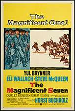 The Magnificent Seven 1960 Orig Movie Poster Near Mint  