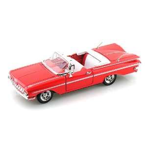  1959 Chevy Impala Convertible 1/32 Red Toys & Games
