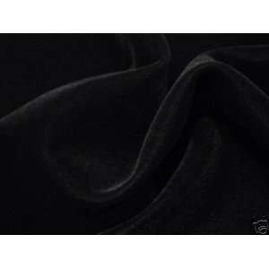  Black Velvet Fabric 45 By the Yard Arts, Crafts & Sewing