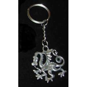  Dragon Key Chain Fine Jewelers Lead Free Pewter 