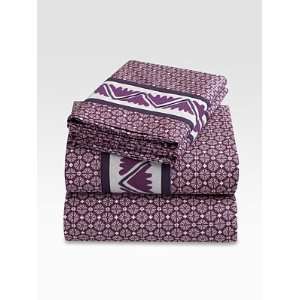  Natori Sumatra Flat Sheet   Purple