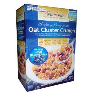 Abundance Blackberry Pomegranate Oat Cluster Crunch Cereal (2) 18 oz 