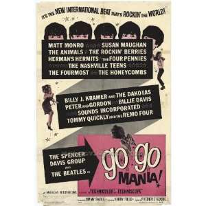 Go Go Mania (1965) 27 x 40 Movie Poster Style A 