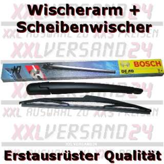 Wischerarm hinten/Heckwischerarm + Bosch Scheibenwischer Peugeot 106 