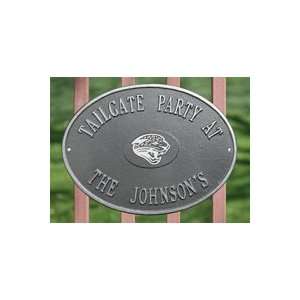  Personalized JAGUARS Oval Name Plaque