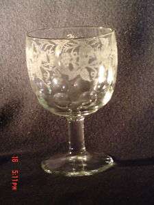 Bartlett Collins 806 Clear/ Gold Trim White Grape Decal  