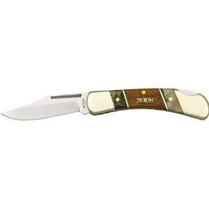  Frost Cutlery & Knives UL123WRH Uncle Lucky Warrior Knife with Wood 