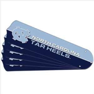  North Carolina UNC Tar Heels (5) 52in Ceiling Fan Blades 