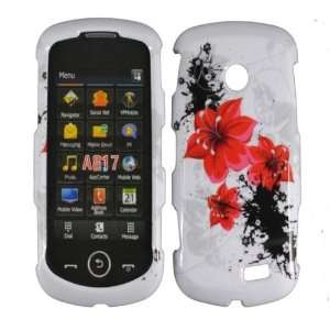  Red Lily Hard Case Cover for Samsung Solstice II 2 A817 
