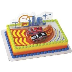 Hot Wheels Speed City Cake Topper  Toys & Games  