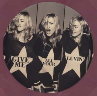 Madonna   Give Me All Your Luvin Remixes (Ltd 12 Colored Vinyl 
