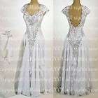Bd1008 Crystal 30Gross UK8/US6 Ballroom Pageant Waltz Dance dress