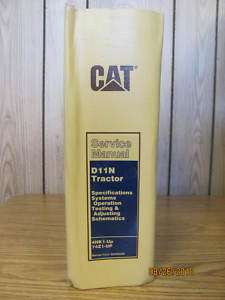 Caterpillar Service Manual for D11N Tractor  