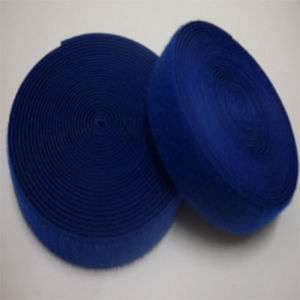 Sapphire Blue Sew On Velcro Hook& Loop Tape 5Yds V13  