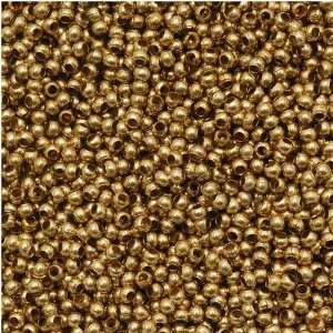   Beads 15/0 Gold Tone Gilding Metal 15 Grams Arts, Crafts & Sewing