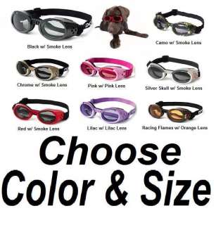 Doggles ILS Dog Goggles UV Sunglasses ALL SIZES Eye Protection Lens 