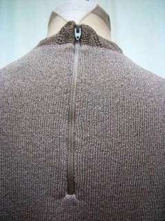   2Pc Dacron Polyester Novelty Knit Skirt Top Set Brown Vintage M   12