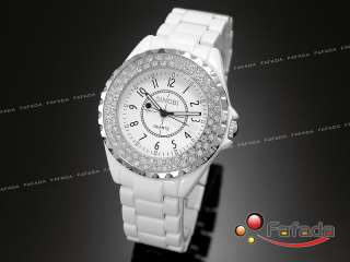 Sinobi Luxus Quarz Analog Damenuhren Uhren mit Strass  