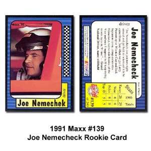   Maxx 139 Joe Nemechek (RC   Rookie   Racing Cards)